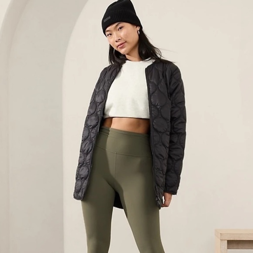 ATHLETA Womens Jacket
Black Size S Alight Quilted Full Zip Nylon - Picture 2 of 7